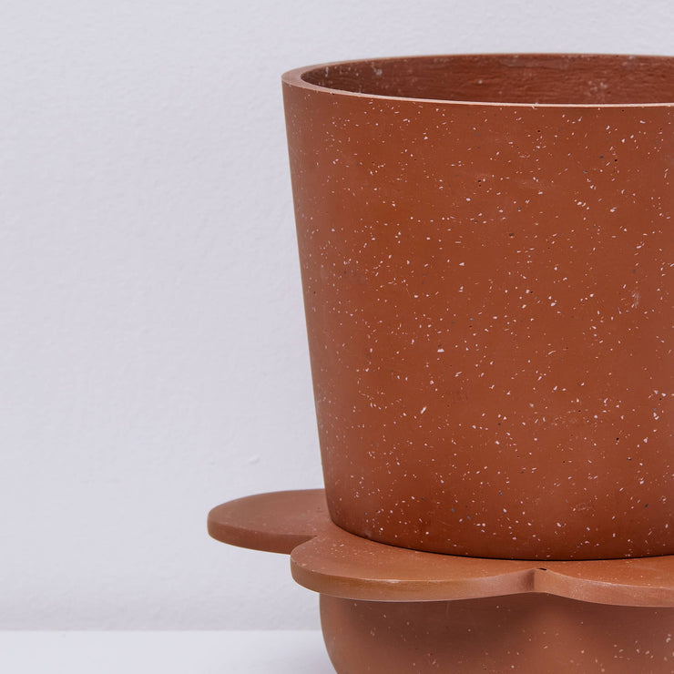 Spring Pot - Clay w/ Musk Speckle