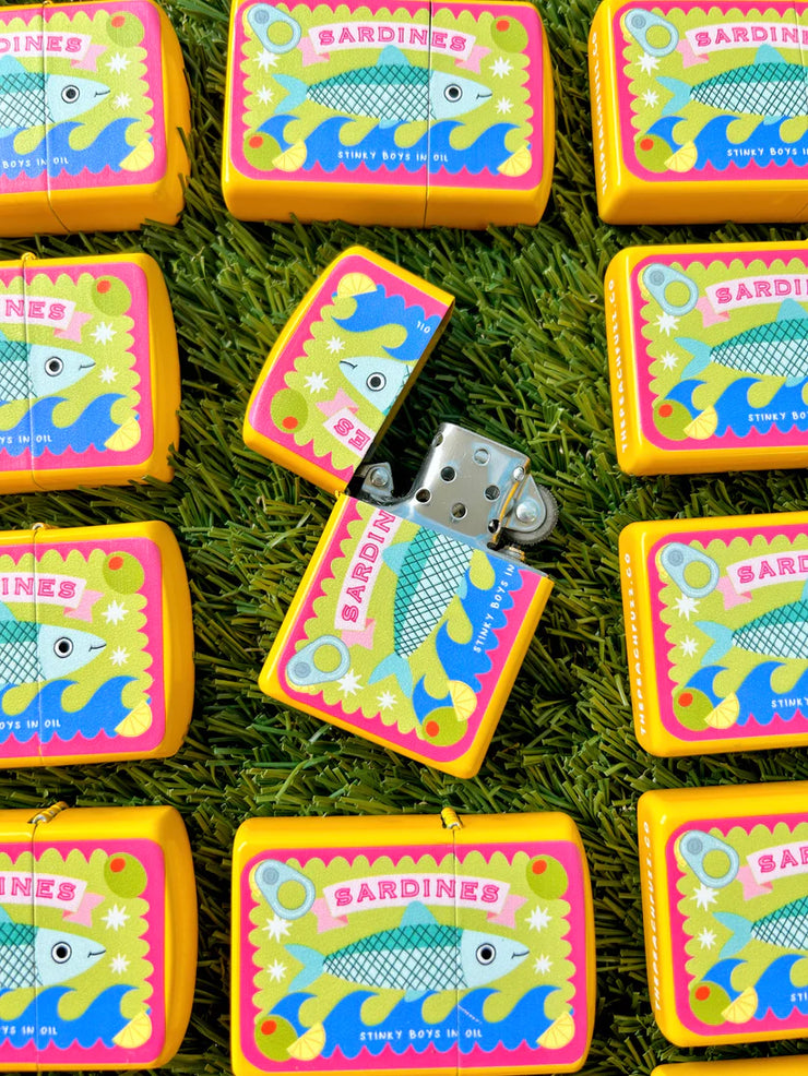 Sardines lighter - stinky boys in oil
