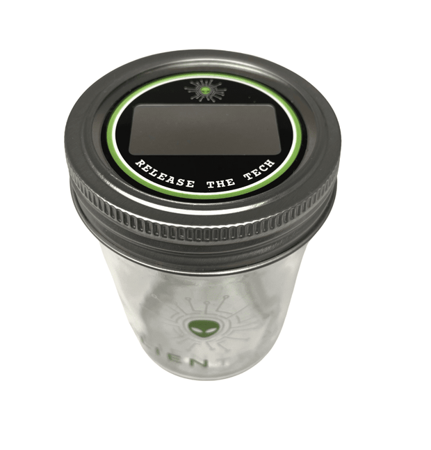 Alien Tech Glass Storage Jar
