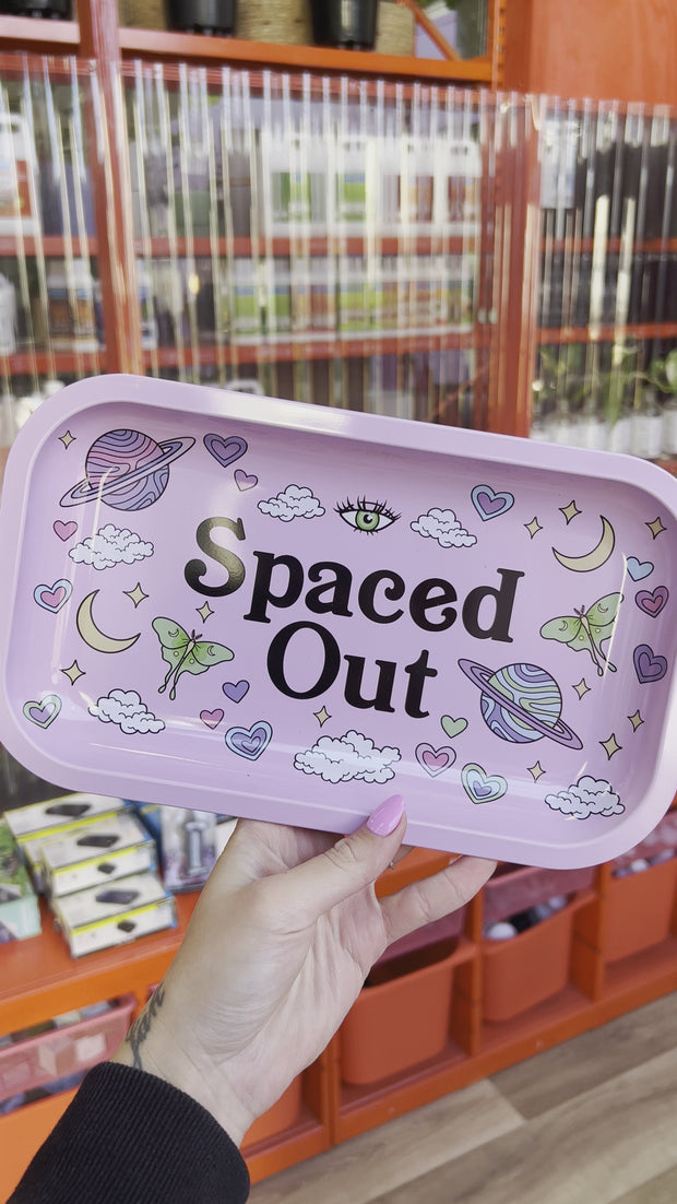 SPACED OUT ROLLING TRAY (Cabin 7 x Cannastyle)