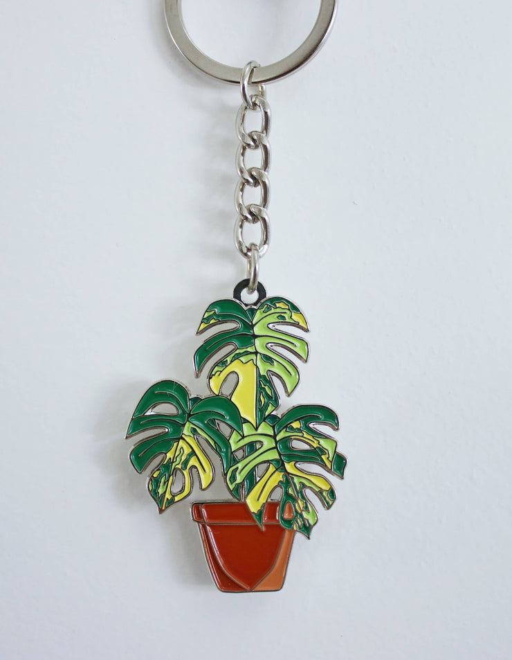 Monstera Aurea Pin/Keyring
