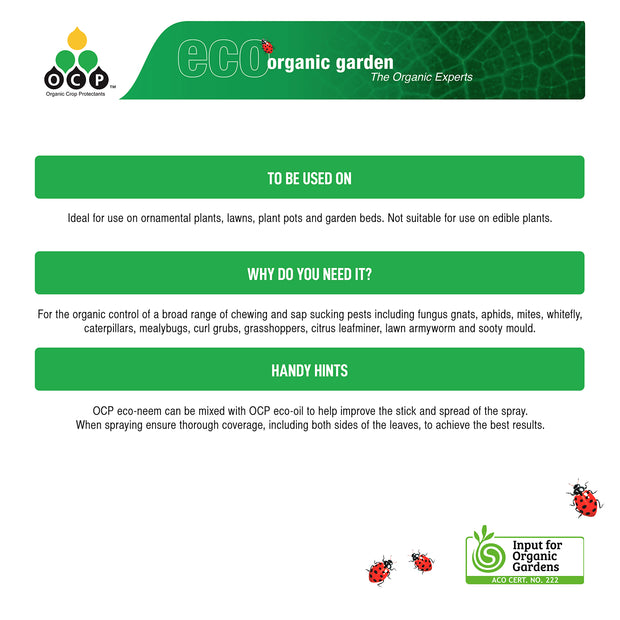Eco-Neem Oil 100mL Concentrate
