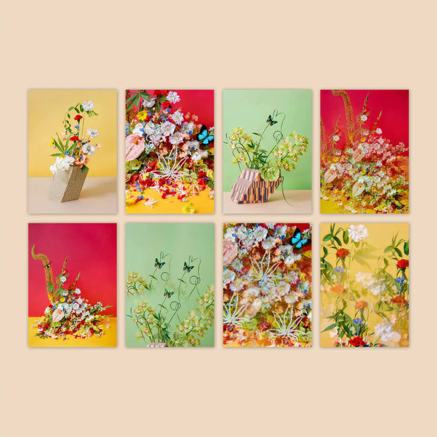 Postcard Set ~ Flower Pot