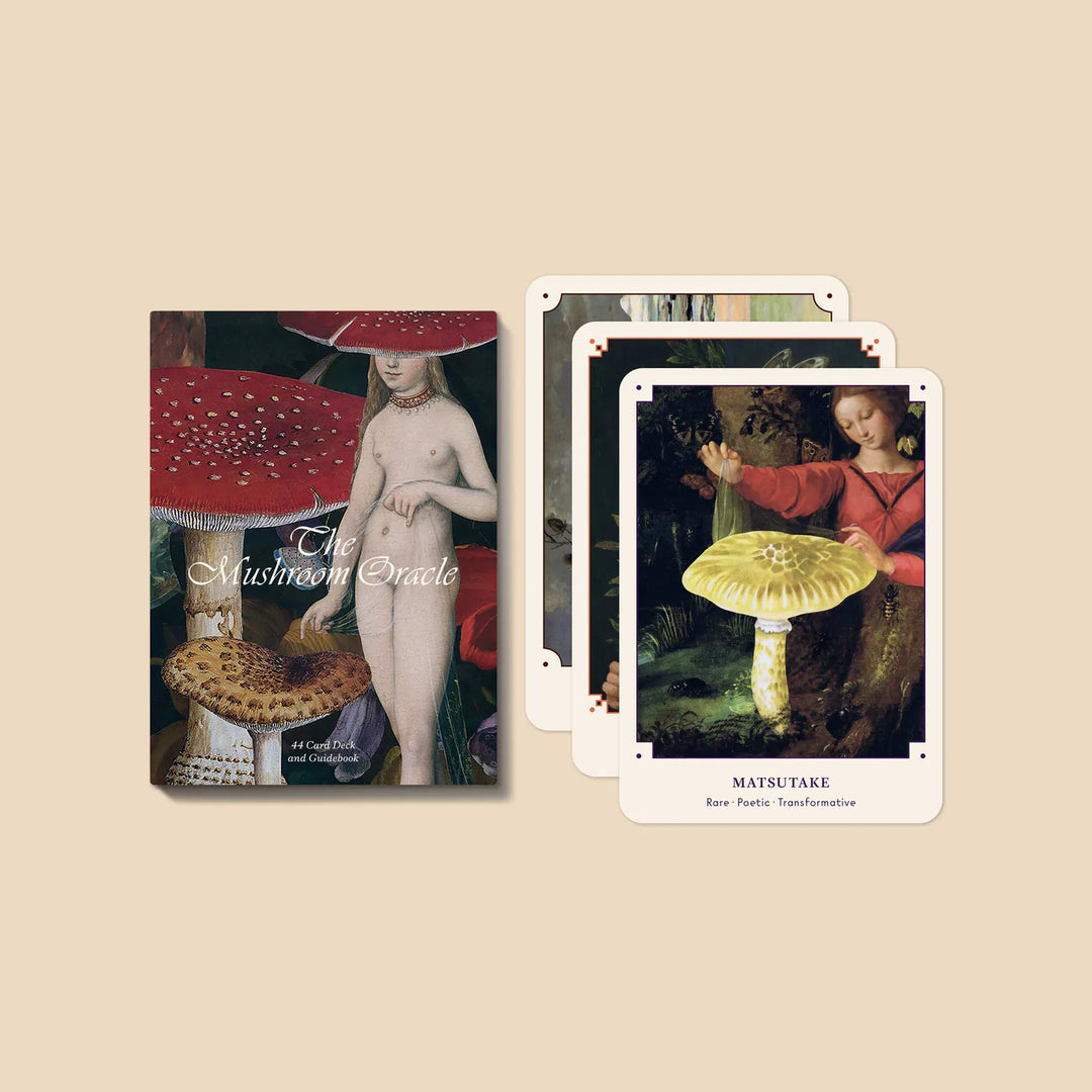 The Mushroom Oracle: 44 Card Deck and Guidebook