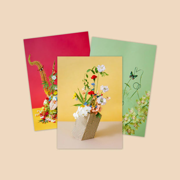 Postcard Set ~ Flower Pot