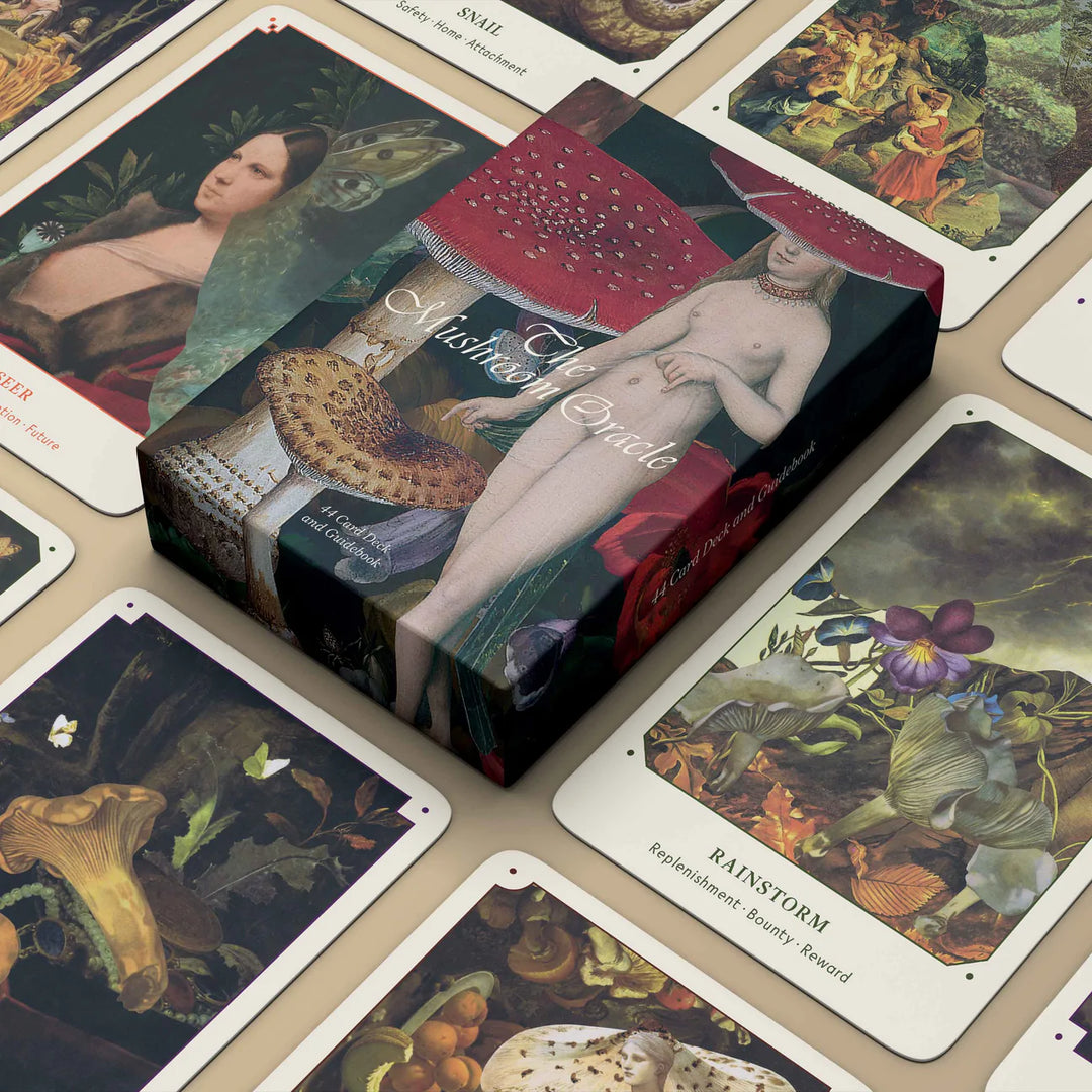 The Mushroom Oracle: 44 Card Deck and Guidebook